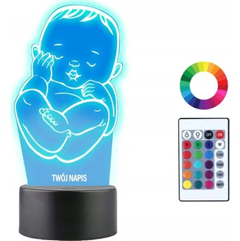 Lampička Plexido vícebarevná Noční lampa