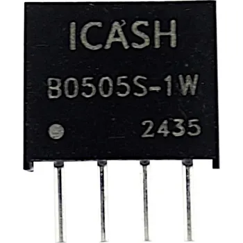Měnič napětí B0505S-1W galvanicky oddělený DC-DC 5V odrušovací měnič napětí