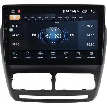 GPS navigace GPS NAVIGACE RÁDIO FIAT DOBLO II 2010-14 ANDROID