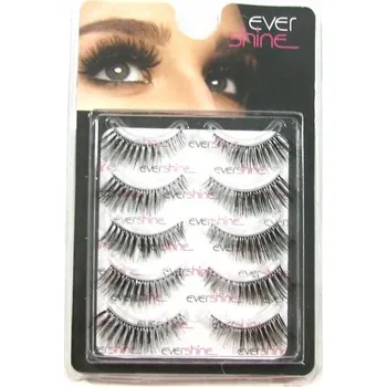 Umělé řasy Umělé řasy na pásku 5 párů RP-017 + lepidlo