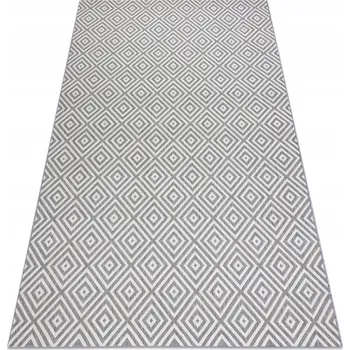 Koberec KOBEREC PLOCHÝ JUTOVÝ 80x150 cm ROMBY #B1470