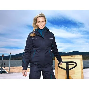 Dámská softshellová bunda Zimní softshellová bunda dámská e.s.motion 2020 velikost S tmavomodrá/atol Strauss