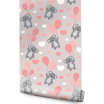 Fototapeta Tapeta pro děti - Koala a balónky /215660440