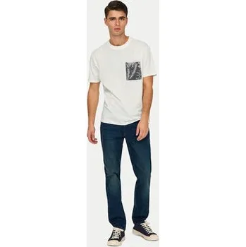Pánské tričko Only & Sons T-Shirt 22025286 Bílá Regular Fit M