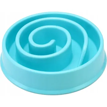 Miska pro psa Jedna plastová miska Mawe modrá 0,5 l