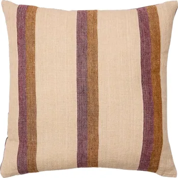 Povlak na dekorativní polštářek Barevný lněný povlak na polštář Kave Home Arven 45 x 45 cm