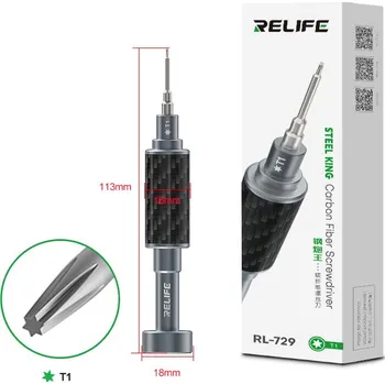 Šroubovák Profesionální šroubovák Relife Cannon King Torx T1