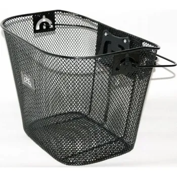 Košík na láhev Košík na kolo - síťovaný přední Click černý