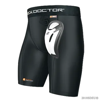 Shock Doctor 221 Core Compression Short BioFlex Cup černá vel. L