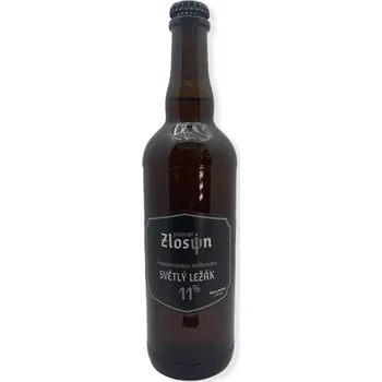Pivo Pivovar Zlosin Světlý Ležák 11° 0,7l pivovar Zlosin
