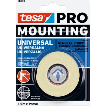 Lepicí páska Oboustranná lepicí páska Tesa 19 mm x 1,5 m