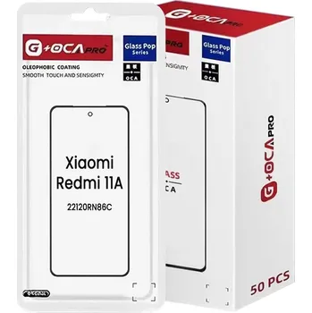 Pouzdro na mobilní telefon SKLO S OCA LEPIDLEM G+OCA PRO Xiaomi Redmi 11A 22120RN86C - 165 x 72 mm