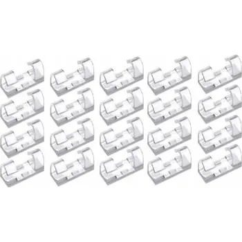 Držák kabelu ORGANIZÉR NA KABELY DRŽÁK KLIP 20 KS