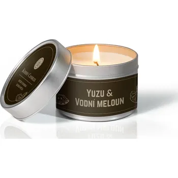 Svíčka Kimmy Candles přírodní svíčka Yuzu & Vodní meloun 100 g