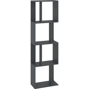 regál Slevadoma Policový regál POL-08 Barva: Antracit