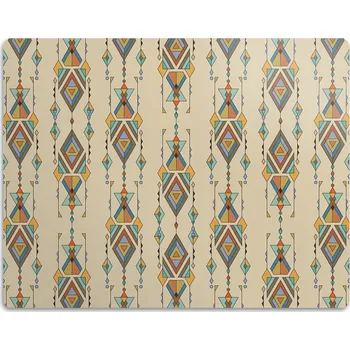 Miska pro psa Ochranná podložka pod misky pro psa, styl Azteca, 60x40 cm