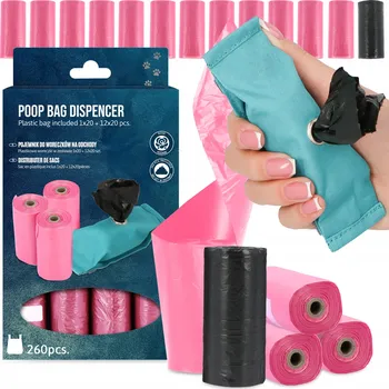 Vrták Zásobníky na sáčky, 260 ks