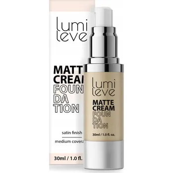 Make-up Lumileve Matte Cream Foundation 12 podkladová báze na obličej 30 ml
