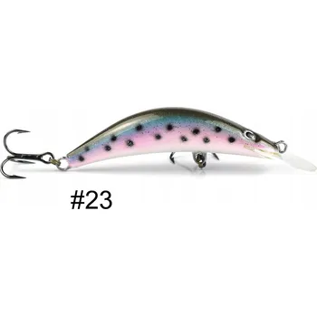 Umělá nástraha KLASICKÁ PSTRUHOVÁ NÁSTRAHA WOBLER SIEK BANÁN - 7 cm - 23