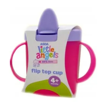 Hrnek Canpol Little Angels 4 m+ modrý