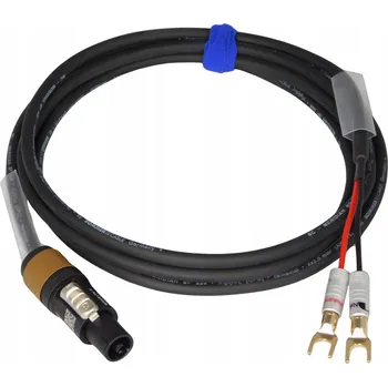 Audio kabel SOMMER MERIDIAN REPRODUKTOROVÝ KABEL 2x2,5 s VIDLIČKAMI NEUTRIK SPEAKON 3m