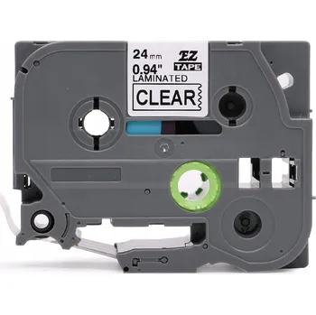 Pásek do tiskárny Laminovaná páska do Brother AZe-151 24mm TZe-151 pro P-Touch, průhledná