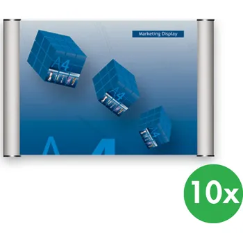 Domovní číslo B2B Partner Jmenovky na dveře na klip, pro formát 148 x 210 mm (A5), 10 ks