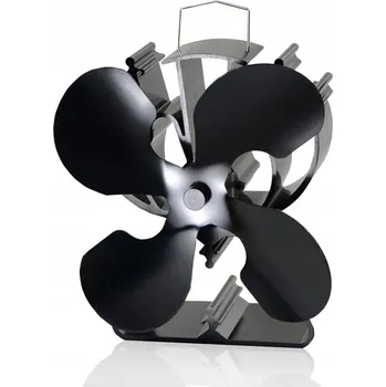 Krbový ventilátor TURBO Ventilátor 4-lopatkový krbový ventilátor - Trojúhelník