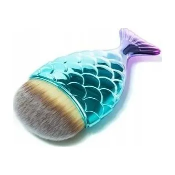 Kosmetický štětec Štětec na make-up Cosmetico rybka, tyrkysově-fialový