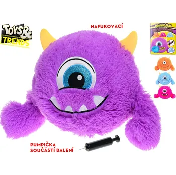 plyšák Mikro trading Toys&Trends - Brainboooom příšerka plyšová - 23 cm - nafukovací