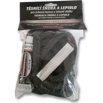 MTF Těsnící šňůra 12 mm, 2,5 m s lepidlem Těsnící šňůra