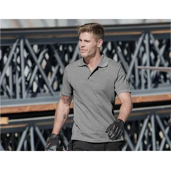 Pracovní tricko pracovní oděvy e.s. classic velikost 2XL šedý melír Strauss Pracovní oblečení