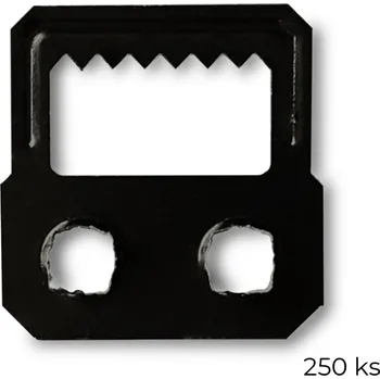 Rám na obraz Háček na obrazy - narážecí do podkladu velký černý (250 ks)