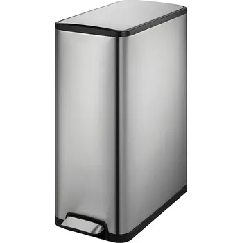 Odpadkový koš Mimořádně úzký odpadkový koš s pedálem - kaiserkraft