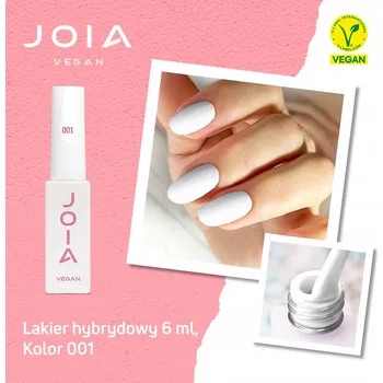 Lak na nehty Hybridní lak JOIA vegan 001, 6 ml