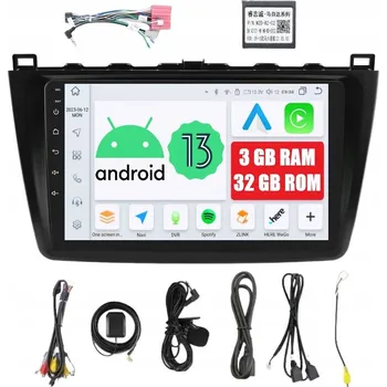 Autorádio 2DIN AUTORÁDIO S NAVIGACÍ ANDROID pro MAZDA 6 II DSP 3/32 GB CARPLAY