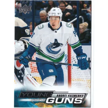 Sběratelská karetní hra 2022-23 UD Series 2 ANDREI KUZMENKO Young Guns