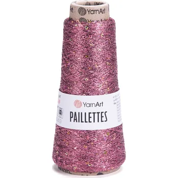 Příze Yarn Art Paillettes 8004 starorůžová