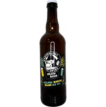 Whisky Pivovar Nachmelená Opice Nelson Sauvin SMASH ALE 13 0,7l Nachmelená opice