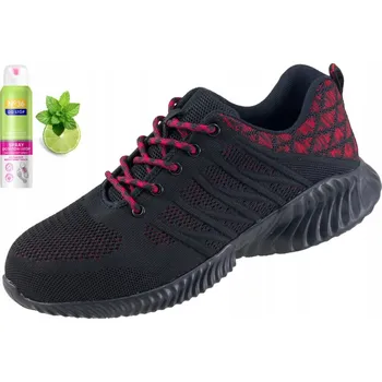 Pracovní obuv PRACOVNÍ POLOBOTKY LEHKÉ s ocelovou špičkou POHODLNÉ BOZP komfortní SPREJ na nohy 40