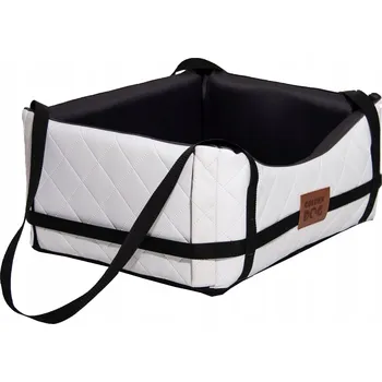 Pelíšek pro psa Přepravka pro psa do auta, Pelíšek sedadlo, eko kůže, 47x36 rS