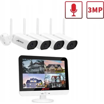 IP kamera WIFI MONITOROVACÍ ZAŘÍZENÍ S KAMEROU 1080P SKRYTÉ V MONITORU