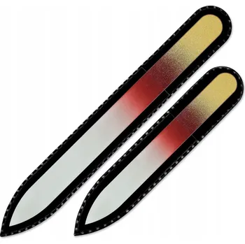 Mont Bleu Sada 2 Barevných Skleněných Pilníků na Nehty