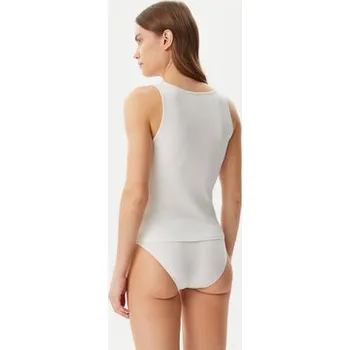 HUGO Top 50534928 Écru Regular Fit XS