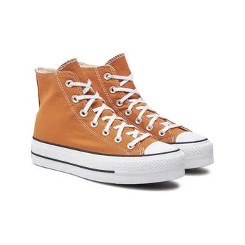 Dámské tenisky Converse Plátěnky Chuck Taylor All Star Lift Platform Hi A11537C Oranžová 37_5