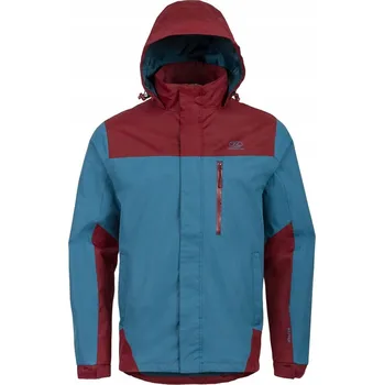 Pánská nepromokavá bunda Highlander Outdoor Kerrera Petrol/Burgundy S