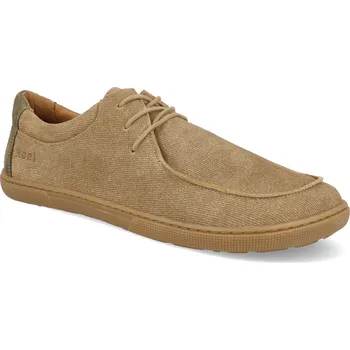 Dívčí obuv Barefoot pánské boty Koel - Fago Leather taupe béžové Velikost: 42