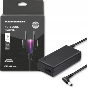 Příslušenství pro notebook Napájecí adaptér Qoltec 50070 90 W Univerzální