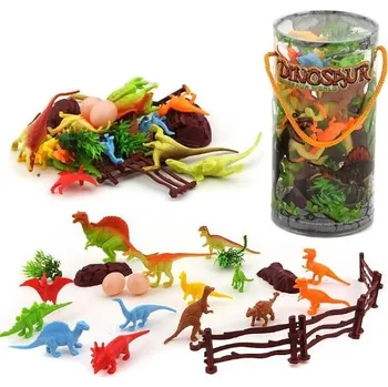 Figurka SADA DINOSAUŘI FIGURKY 14 KS TUBA S PŘÍSLUŠENSTVÍM