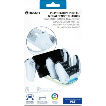 Herní ovladač Nacon Nabíjecí stanice pro 2x DualSense + Portal